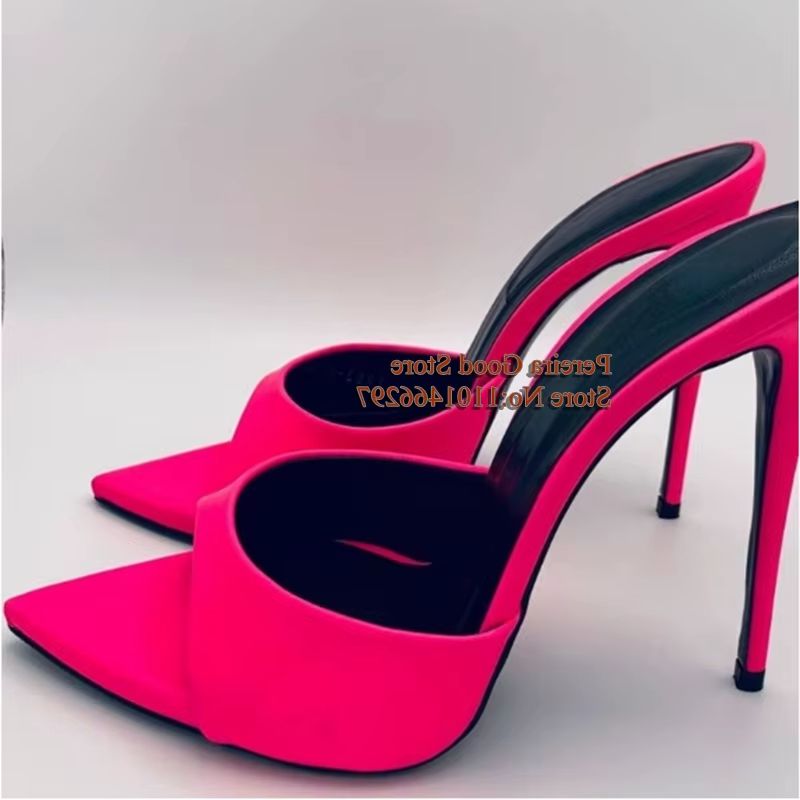 Women'S Shoes Yellow - Sandal Wanita Ujung Runcing Warna Permen