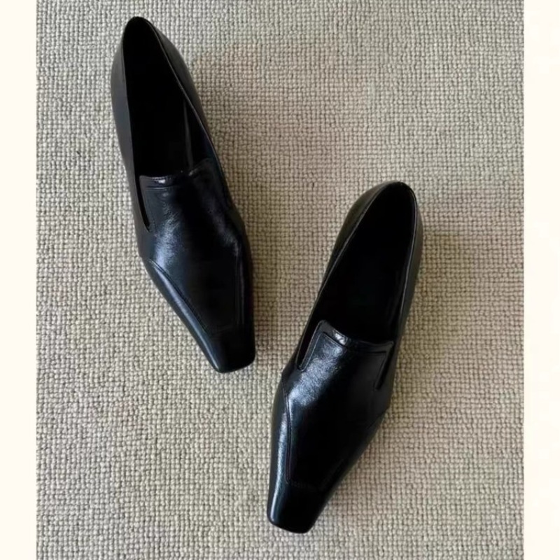 Women Shoes Heels - Sepatu Wanita Hak Rendah Model Slip-on