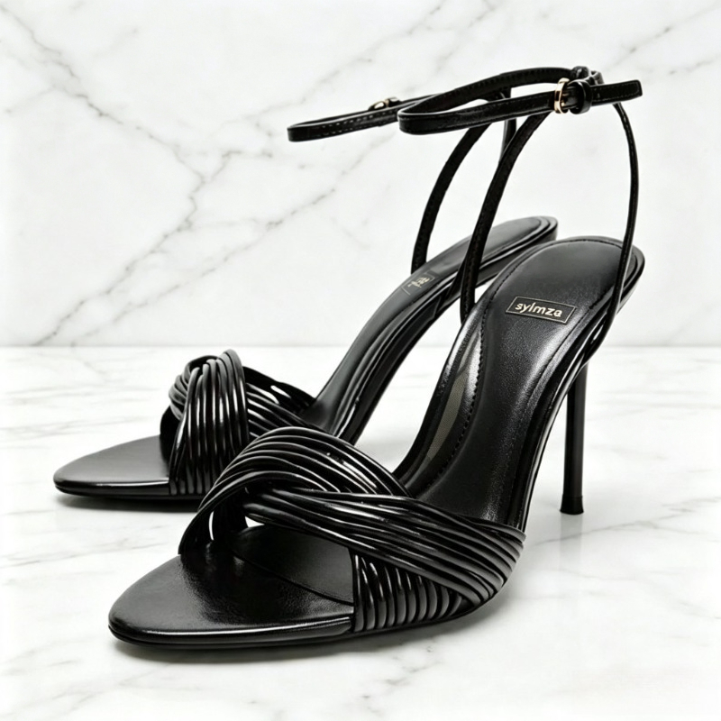 Sandal Stiletto Tali Depan Mod - Women Shoes Luxury Brand ulasan dan harga
