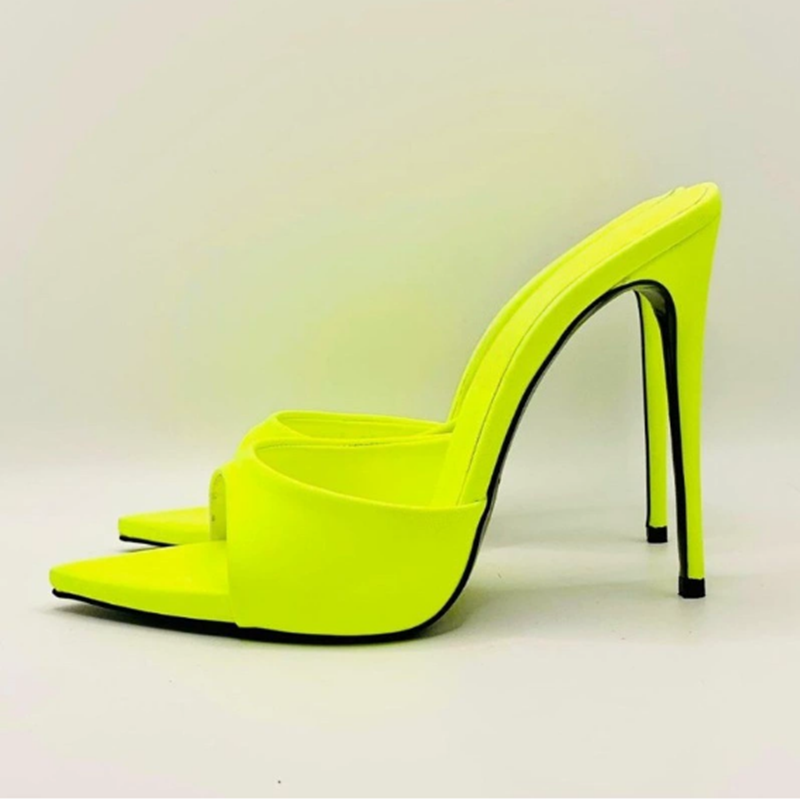 Sandal Wanita Ujung Runcing Wa - Women'S Shoes Yellow ulasan dan harga