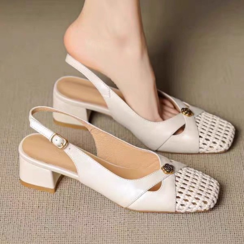 Sandal wanita bergaya Prancis  - Women Shoes Heels ulasan dan harga