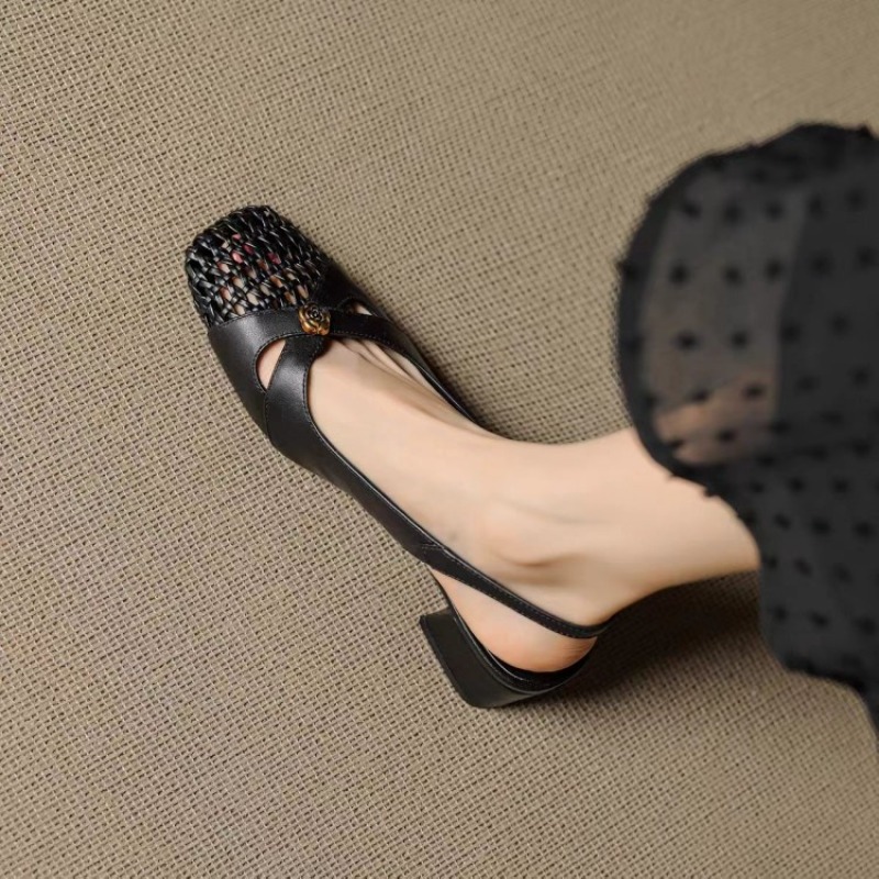 Sandal wanita bergaya Prancis  - Women Shoes Heels ulasan dan harga