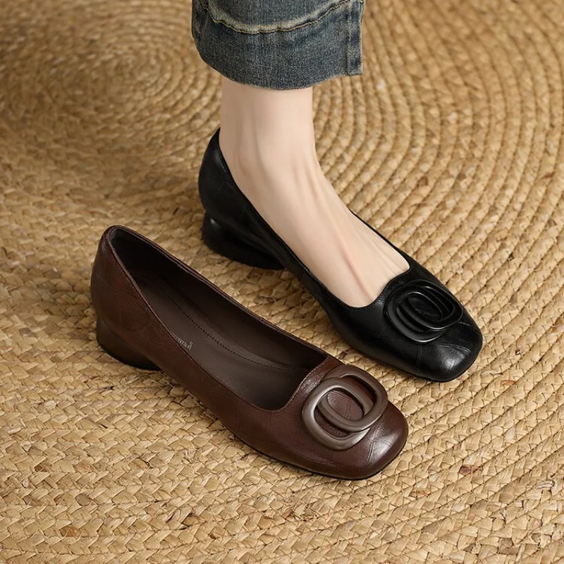 Sepatu Wanita Gaya Prancis, Se - Women Shoes Heels ulasan dan harga