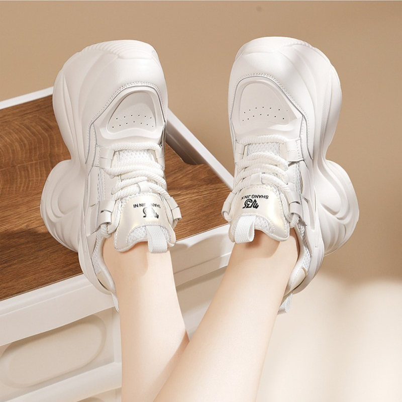 Sepatu Sneakers Wanita Hitam P - Wedge Heeled Sneaker ulasan dan harga