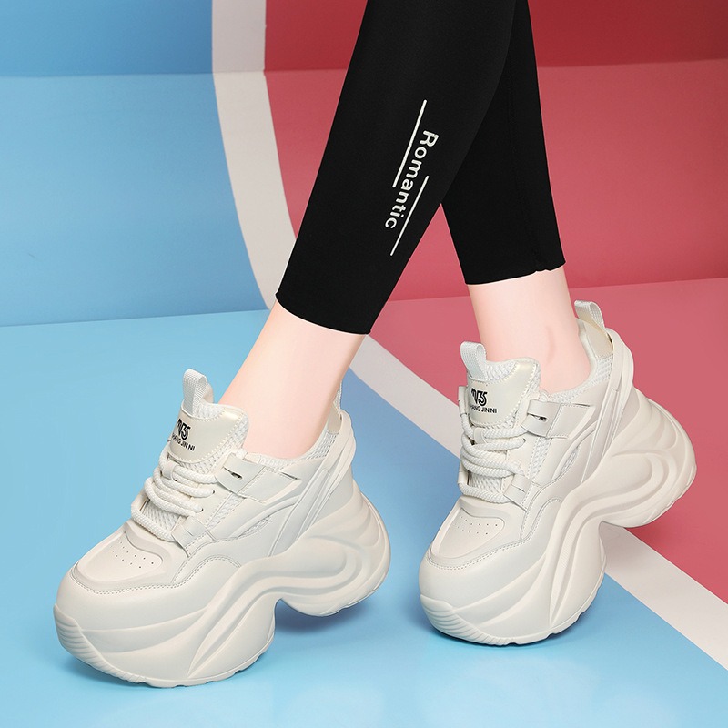 Sepatu Sneakers Wanita Hitam P - Wedge Heeled Sneaker ulasan dan harga