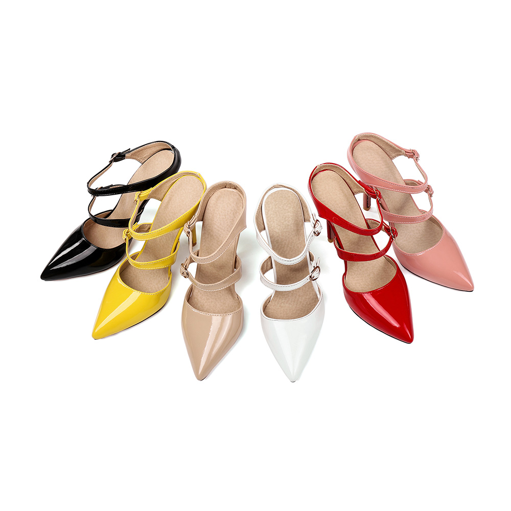 Merek Baru Seksi Merah Kuning  - Women'S Shoes Yellow ulasan dan harga
